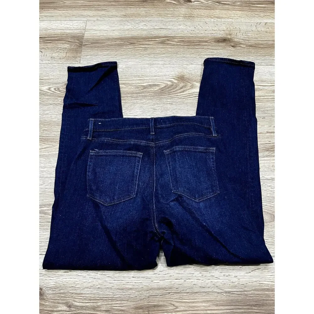 LOFT Dark Wash Straight Leg Jeans Women's Size 8 / Waist 29 (A77)